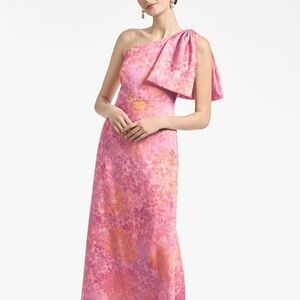 Elegant Pink One-Shoulder Dress